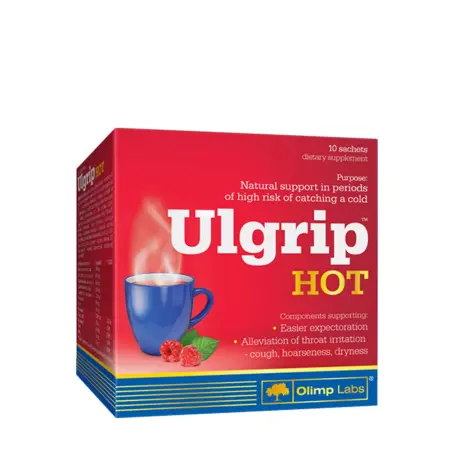 Olimp Labs Ulgrip Hot (10 Sachet, Raspberry) - Olimp Labs