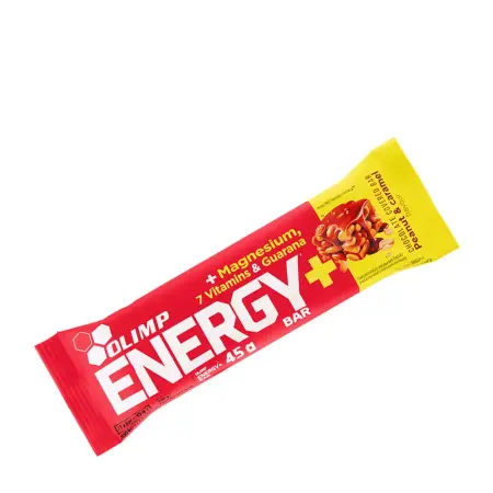Olimp Sport Energy+ Bar (45 g, Peanut Caramel) - Olimp Sport