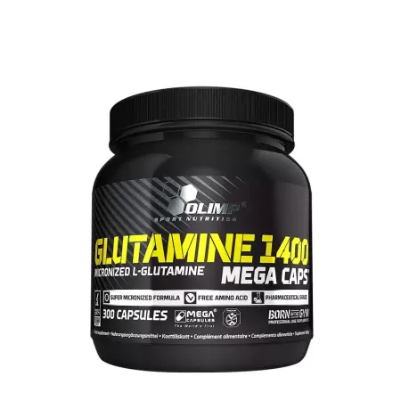 Olimp Sport Glutamine Mega Caps (300 Capsules) - Olimp Sport