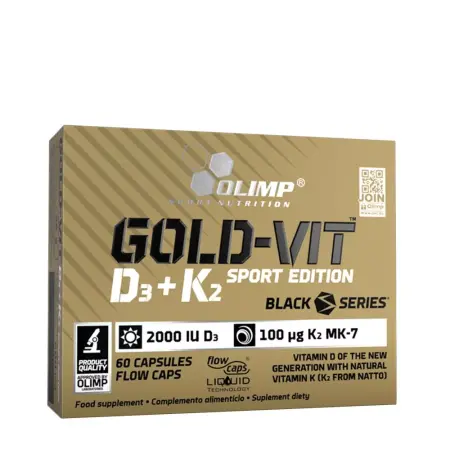 Olimp Sport Gold-vit D3+K2 Sport Edition (60 Capsules) - Olimp Sport