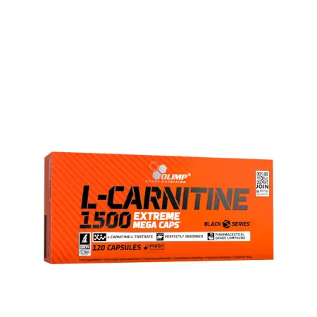 Olimp Sport L-Carnitine 1500 Extreme Mega Caps (120 Capsules) - Olimp Sport