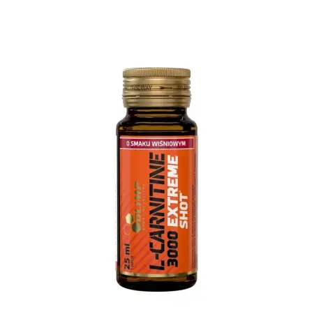 Olimp Sport L-Carnitine 3000 Extreme Shot Glass (25 ml, Cherry) - Olimp Sport