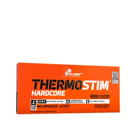 Olimp Sport Thermostim Hardcore Mega Caps (60 Capsules) - Olimp Sport