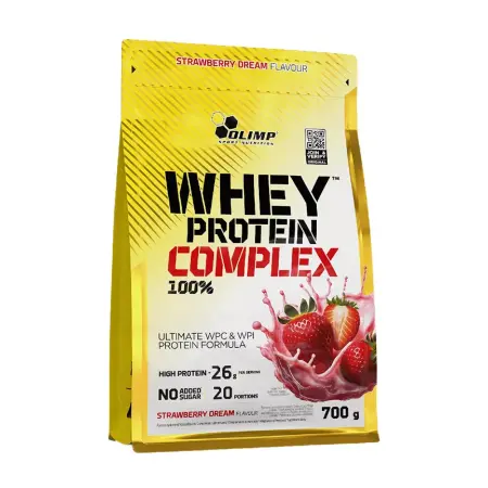 Olimp Sport Whey Protein Complex 100% (700 g, Strawberry) - Olimp Sport