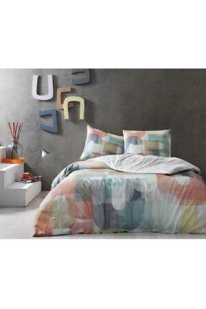 Oliver Green Single Youth Fashion Duvet Cover Set 740-60276778 - Taç