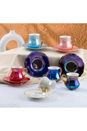 مجموعة كوب قهوة MNZ-Olivia لـ 6 أشخاص MXG-22-0127/12 - ACAR
