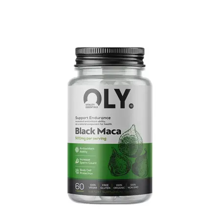 Oly Black Maca 500 mg (60 Capsule) - Oly