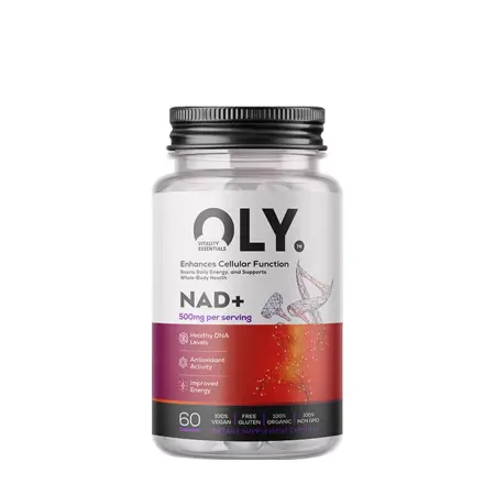 Oly NAD+ 500 mg (60 Capsules) - Oly