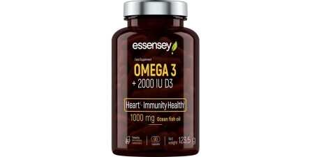 Omega 3 + 2000IU D3 - POWERBODY
