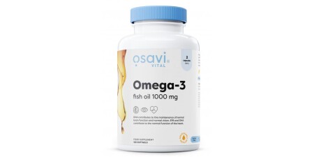 Omega-3 Fish Oil Molecularly Distilled - POWERBODY