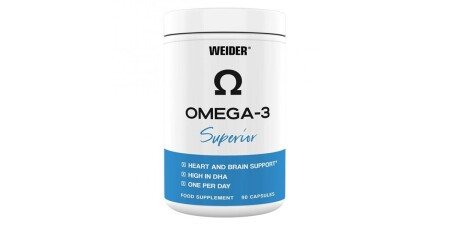 Omega 3 Superior - 90 kapsül - Weider