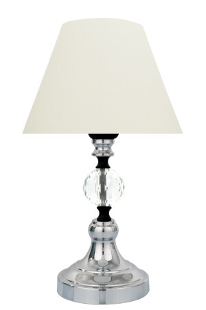Omega Crystal Silver Chrome Cone Mini Lampshade MOACSD01 - MINIMAL ETICARET VE BILGI TEKNOLOJILERI