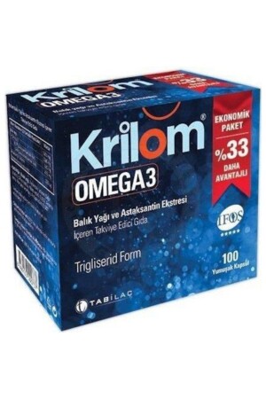 Omega3 100 Soft Capsules - Krilom