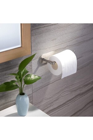 Lebenslanger Toilettenpapierhalter aus Edelstahl / Toilettenpapierhalter mit Klebesystem - Zift Unique
