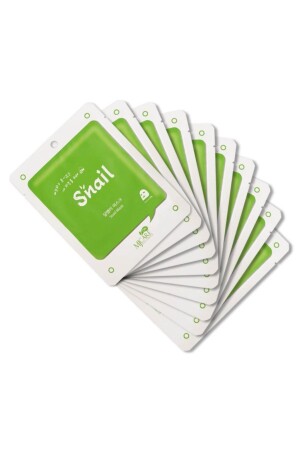 On Snail Mask - Snail Extract Face Mask 10pcs 10luset7 - Mjcare