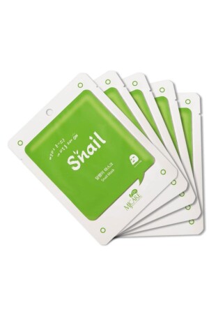 On Snail Mask Snail Extract Face Mask 5-Piece 5liset7 - Mjcare