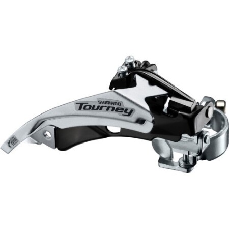 Ön vites değiştirici Shimano Tourney FD-TY500 // 3 x 6/7 vites, Çift Çekmeli, 34,9 / 31,8 / 28,6 mm, 42T - Shimano cycling