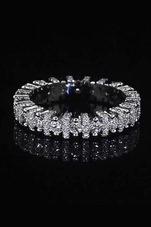 one. 69 Carat Diamond Crown Eternity Ring PY5969-2 - Iryum
