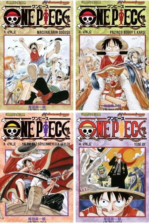 One Piece 1-2-3-4 Manga Set - Gerekli Şeyler Yayıncılık
