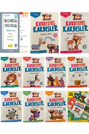 one. Reading Comprehension Set with Nuts Brothers for Grades + Journey to Success Leaf Test alakentkitap4590 - Arı Yayıncılık