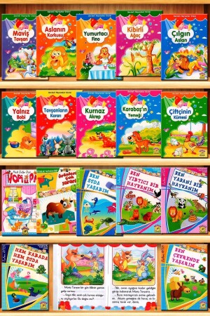 one. Recommended Easy Reading Story Books Set for Classrooms, 23 Pieces - Mercek Yayıncılık