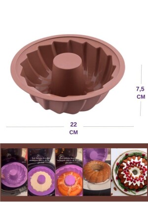Onikiden Airfryer Fireproof Cake Mold 22 Cm, Compatible with Air Fryers - Sl14 SL14-K-K-P - Silicolife