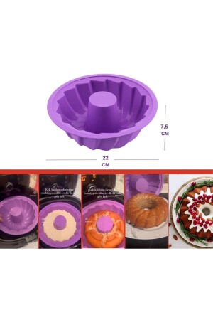 Onikiden Airfryer Silicone Cake Mold 22 Cm - Compatible with Air Fryers – Sl14 SL14 - Silicolife