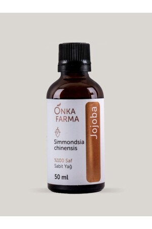 Onka Farma 100% Pure Jojoba Oil - Cold Pressed - 50 ml - Onkafarma