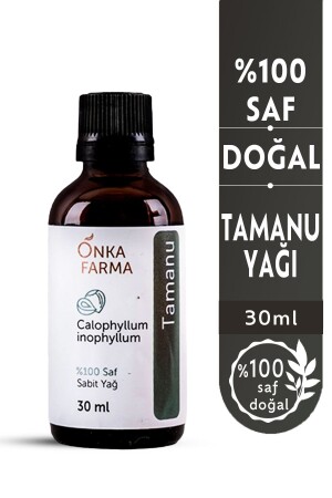 Onka Farma Tamanu Oil - 100% Pure Natural Cold Pressed - 30 ml - Onkafarma