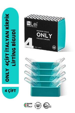 Only Kirpik Kıvırıcı Lifting Laminasyon Silikon Set Bigudi Ped 4 Çift - İnlei