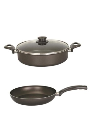 Onyx Teflon 28 Cm Cauliflower And 28 Cm Pan MHTP10775 - Mehtap