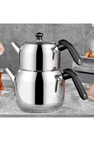 Opal Medium Size Teapot Black Opa-6947 - Amboss
