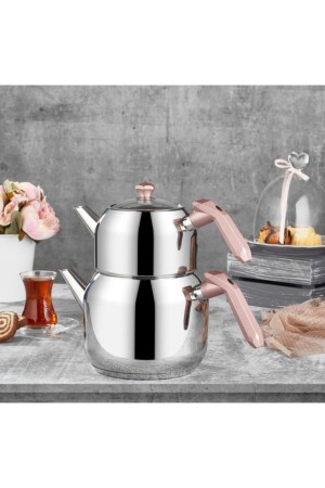 Opal Opal Large Size Teapot Honeycomb Handle AMBOSS-OPA6985 - Amboss