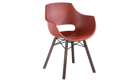 Opal Wox Pro I Iroko Wood Chair 2 Pieces - Cadde Yıldız