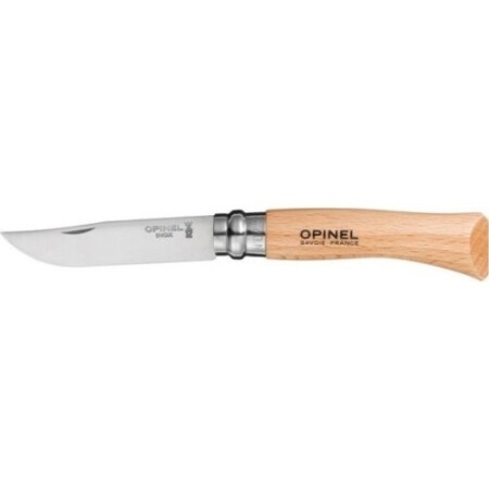 Opinel 7 bıçak, Paslanmaz çelik, kayın ağacı - Opinel