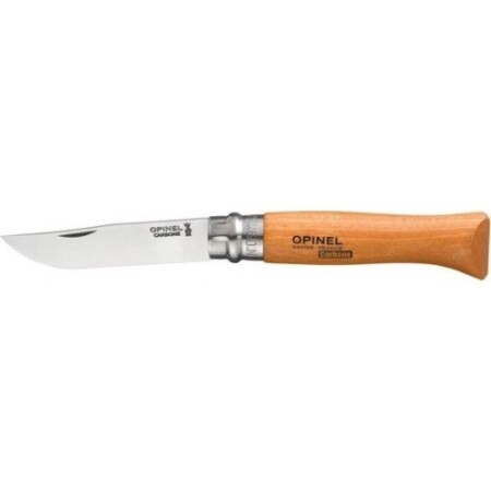 Opinel 9 Karbon Kayın Ağacından Bıçak - Opinel