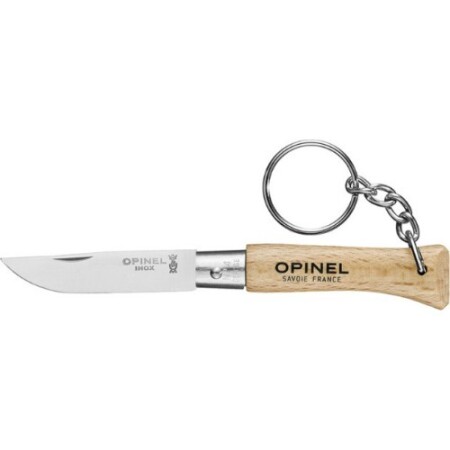 Opinel No.4 cep bıçağı, anahtarlık ile birlikte. - Opinel