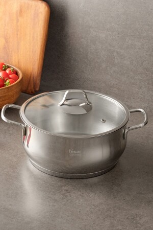 Optima Bergama Steel 22 cm tiefer Topf M10020984-34763 - Hisar