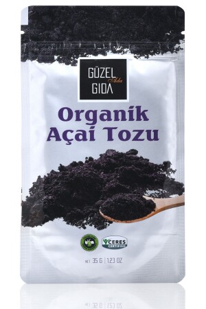 Organic Acai Berry Powder 35 Gr - Güzel Ada Gıda