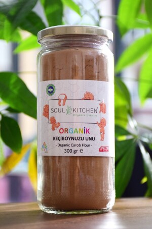 Organic Baby Carob Flour 300gr - Soul Kitchen Organik Ürünler