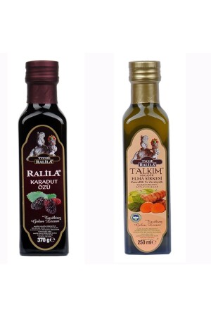 Organic Black Mulberry Extract Ginger Turmeric Mix Atom Set of 2 - Ralila