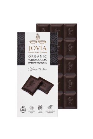 Organic Chocolate - 100% Dark Plain TYC00224773230 - JOVİA ÇİKOLATA