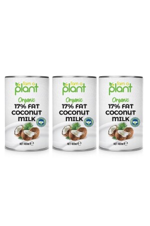 Organic Coconut Milk 3 X 400 ml PRA-4525560-4622 - Güzel Ada Gıda