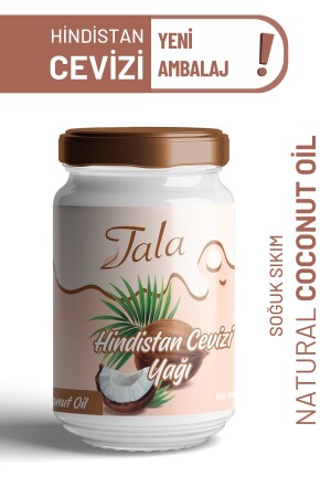 Organic Coconut Oil 100% Natural Cold Pressed 150 Ml - Tala