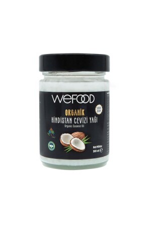 Organic Coconut Oil 300 ml (Cold Pressed) - Wefood