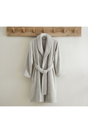 Organic Cotton Bathrobe Salyaka Curl Antibacterial Soft Bonoz Gift Daily Dowry for Men Women - Oyali Textile