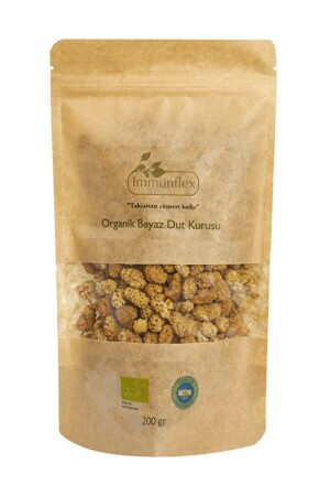 Organic Dried White Mulberry 200 gr - Immunflex