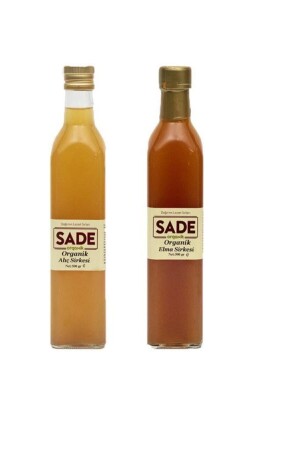 Organic Hawthorn Vinegar 500 ml Organic Apple Cider Vinegar 500 ml - Sade Organik