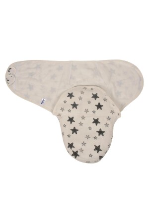 Organic Muslin Swaddle New Gray Star sevi20-30691 - Sevi Bebe