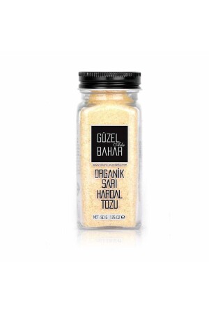 Organic Yellow Mustard Powder 45 Gr - Güzel